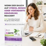 Tribiotic 3-in-1 Darmflora-Formel bei Stress, Reisen und veränderter Ernährung
